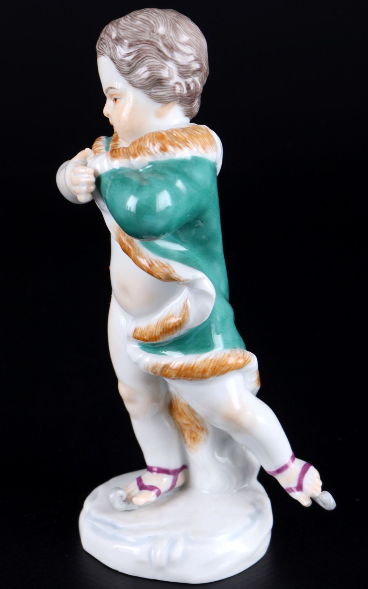 Meissen Four Seasons Allegory of Winter 1st choice, J.J. Kaendler, Vier Jahreszeichen Allegorie Wint - Image 2 of 5