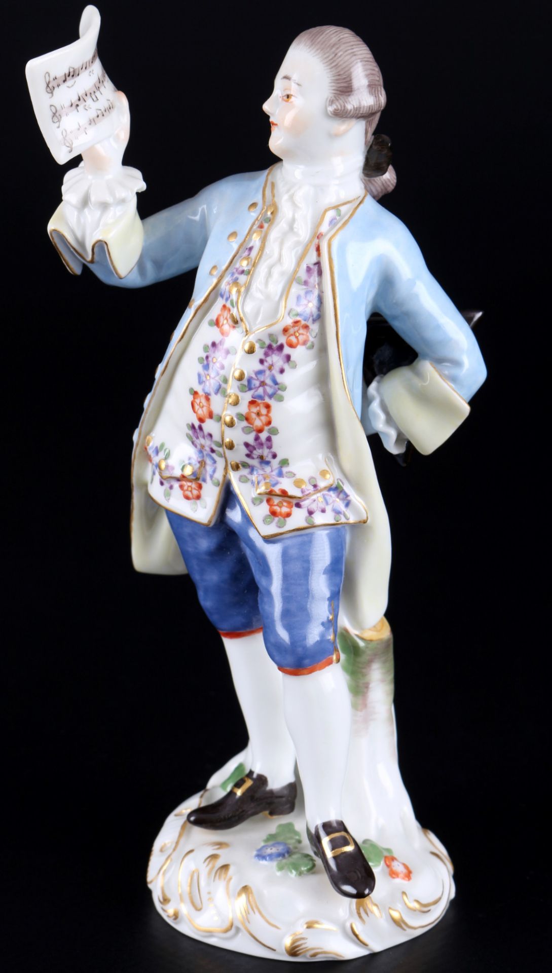 Meissen Galante Chapel male singer 1st choice, Galante Kapelle Sänger 1.Wahl, - Image 2 of 5