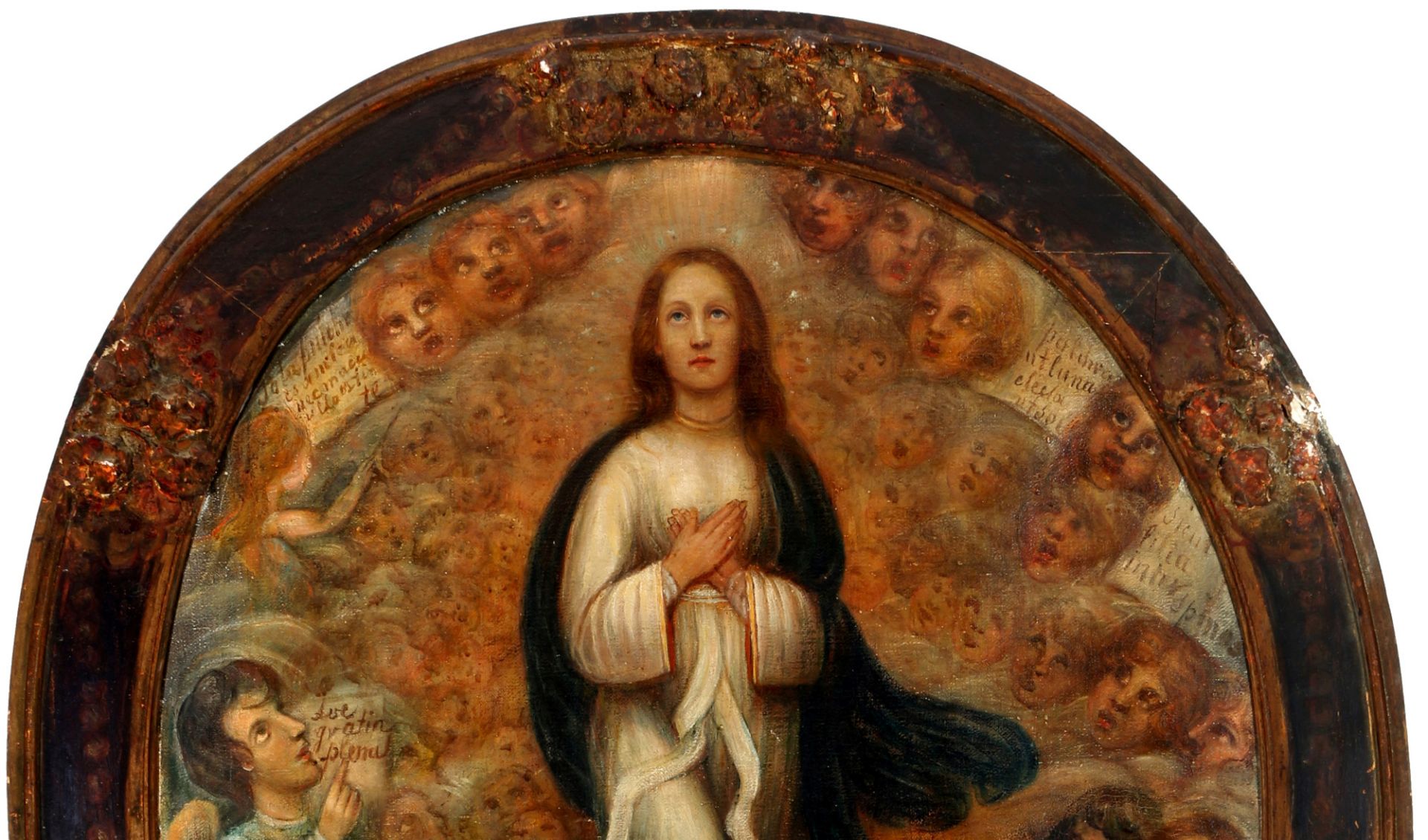 Old Master Italy 18th century La Inmaculada Maria, Altmeister Italien 18. Jahrhundert La Inmaculada - Image 2 of 5