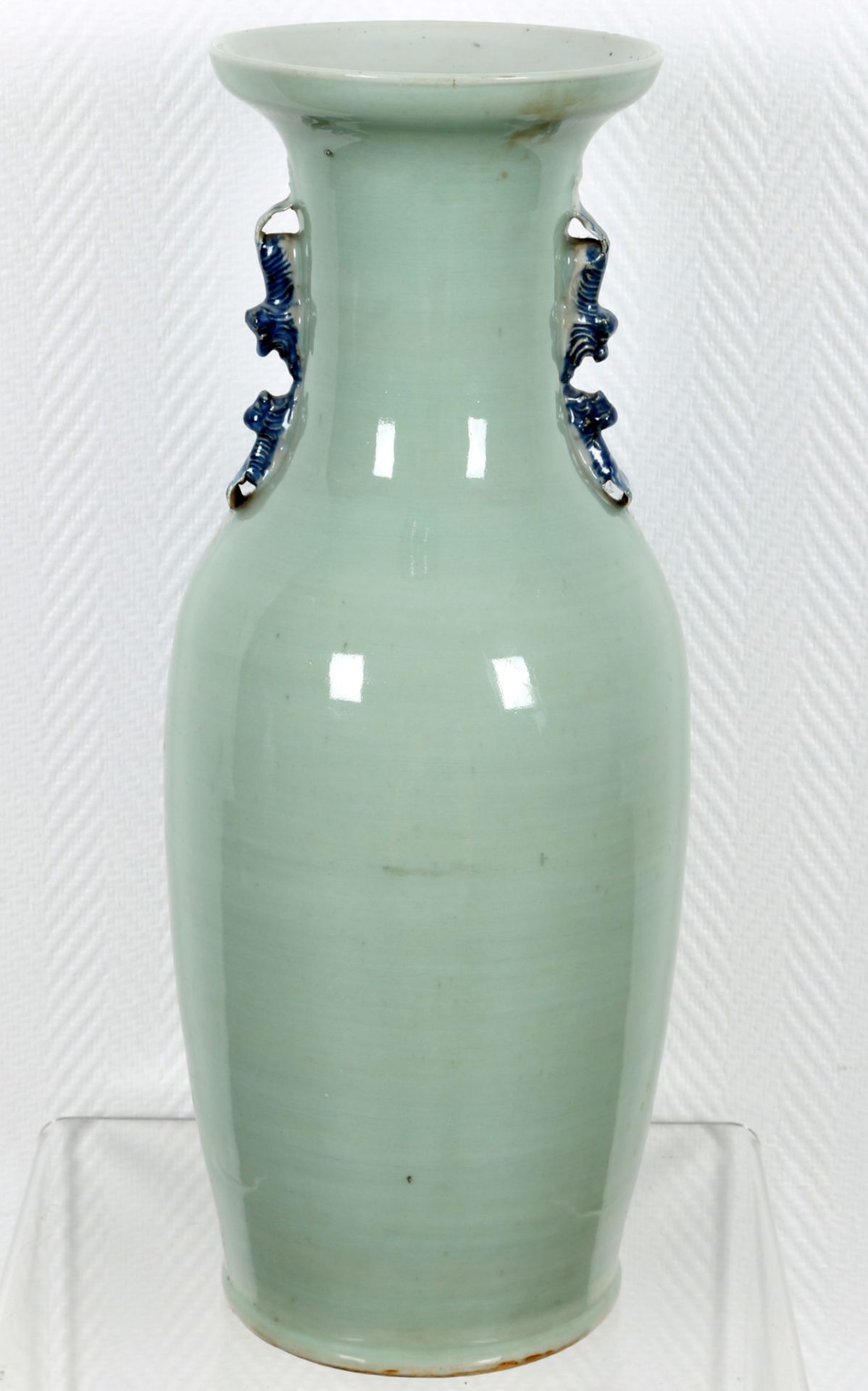 China große Bodenvase mit Figurenszene Qing Dynasty, wohl Jiaqing Ära, large vase - Bild 3 aus 5