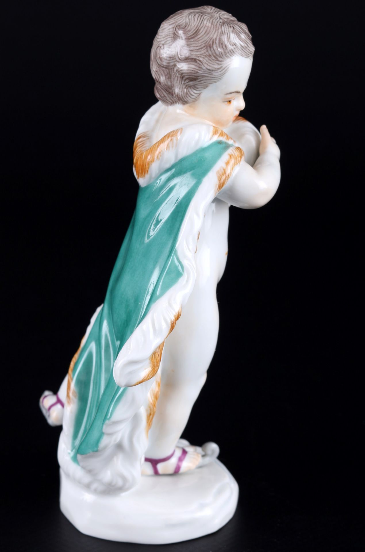 Meissen Four Seasons Allegory of Winter 1st choice, J.J. Kaendler, Vier Jahreszeichen Allegorie Wint - Image 4 of 5