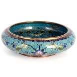 China große Cloisonne Prunkschale, large chinese bowl,