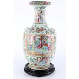 China Famille Rose große Bodenvase Qing Dynasty, large vase,