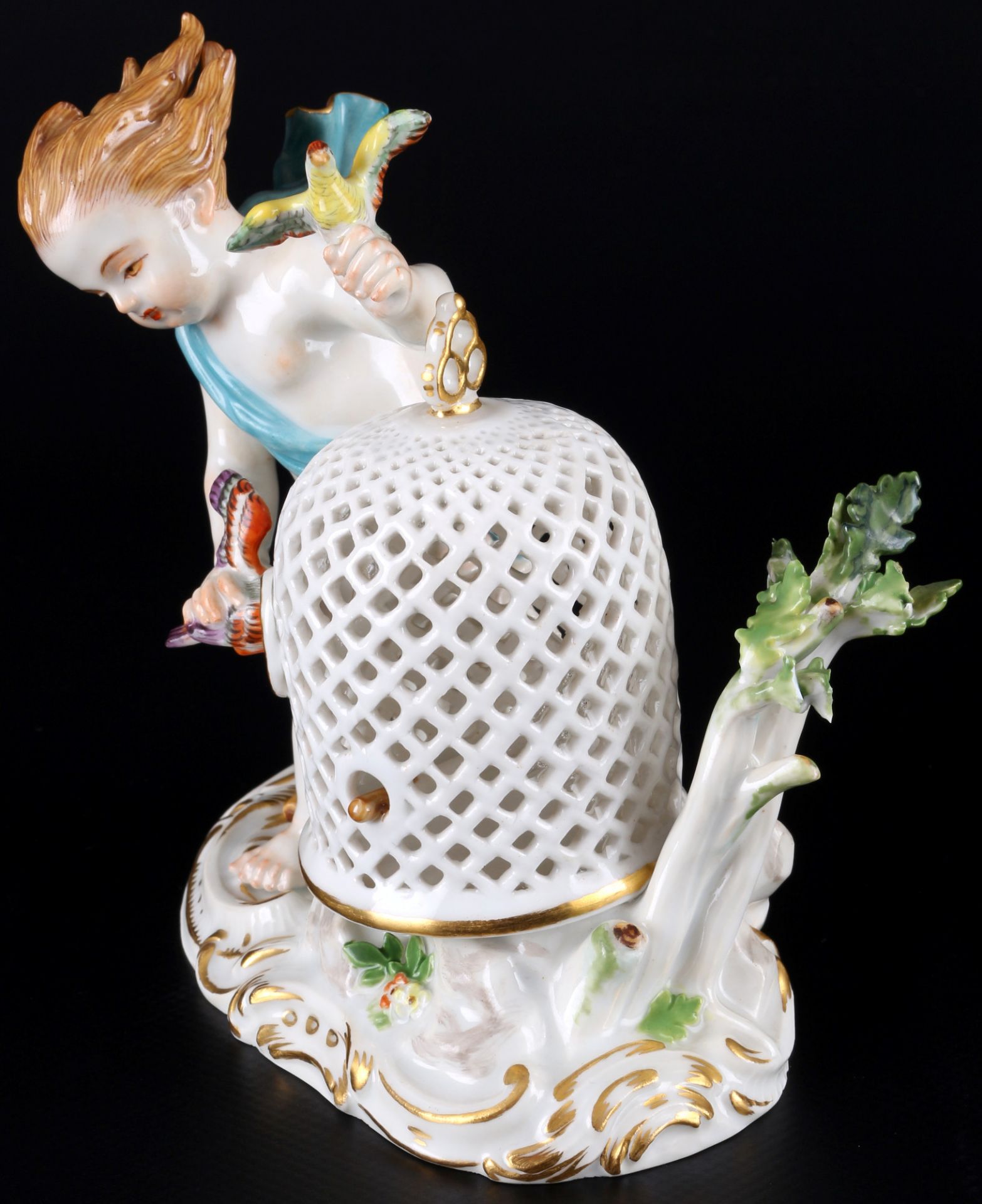 Meissen Four Elements Allegory of Air 1st choice, J.J. Kaendler, Allegorie der Luft 1. Wahl, - Image 2 of 6