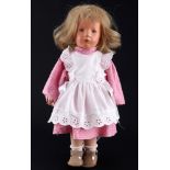 Käthe Kruse blonde girl character doll, 37 cm, Mädchen Charakterpuppe ,