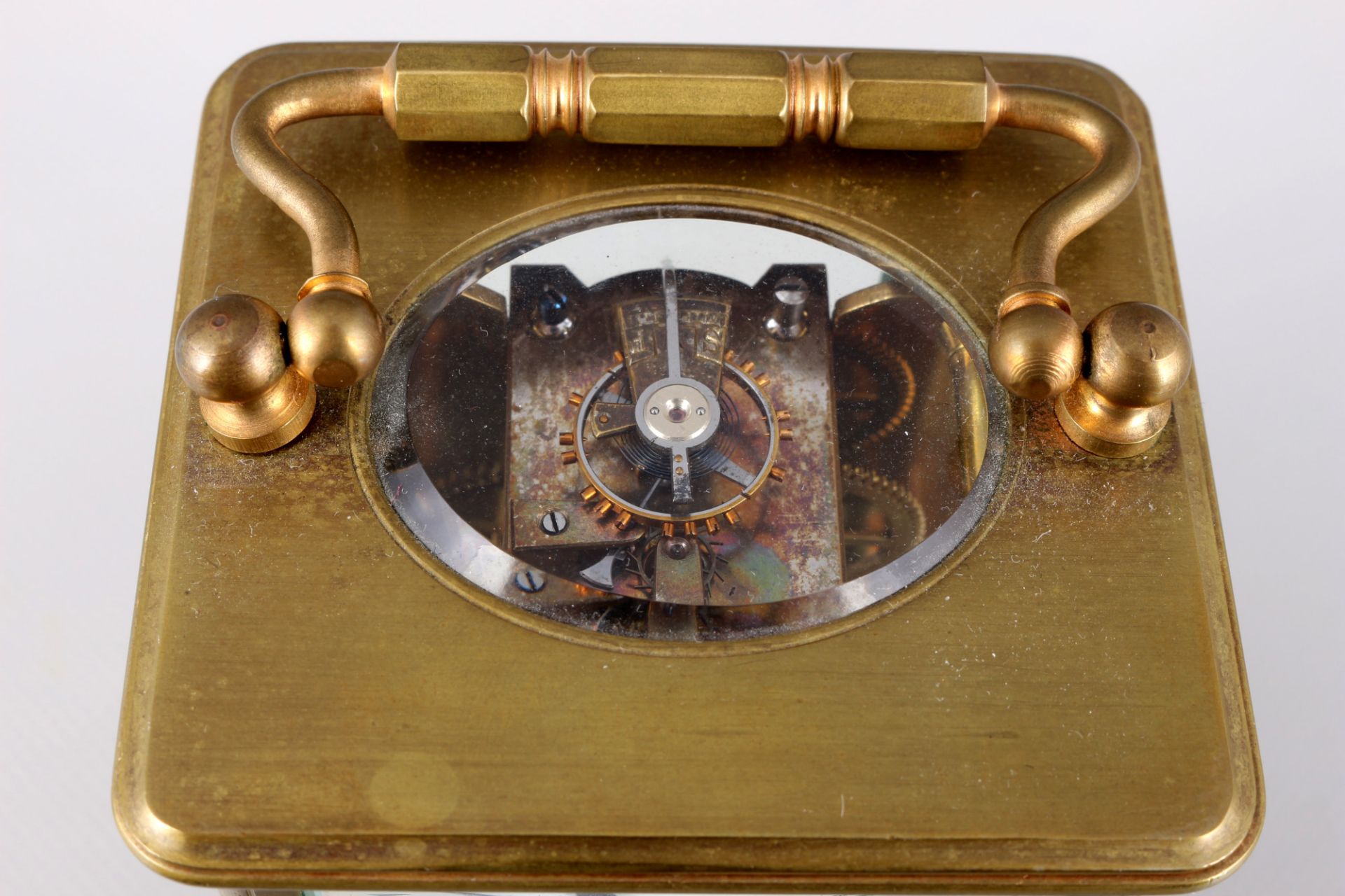 Carriage clock, England around 1900, Reiseuhr, - Image 7 of 7