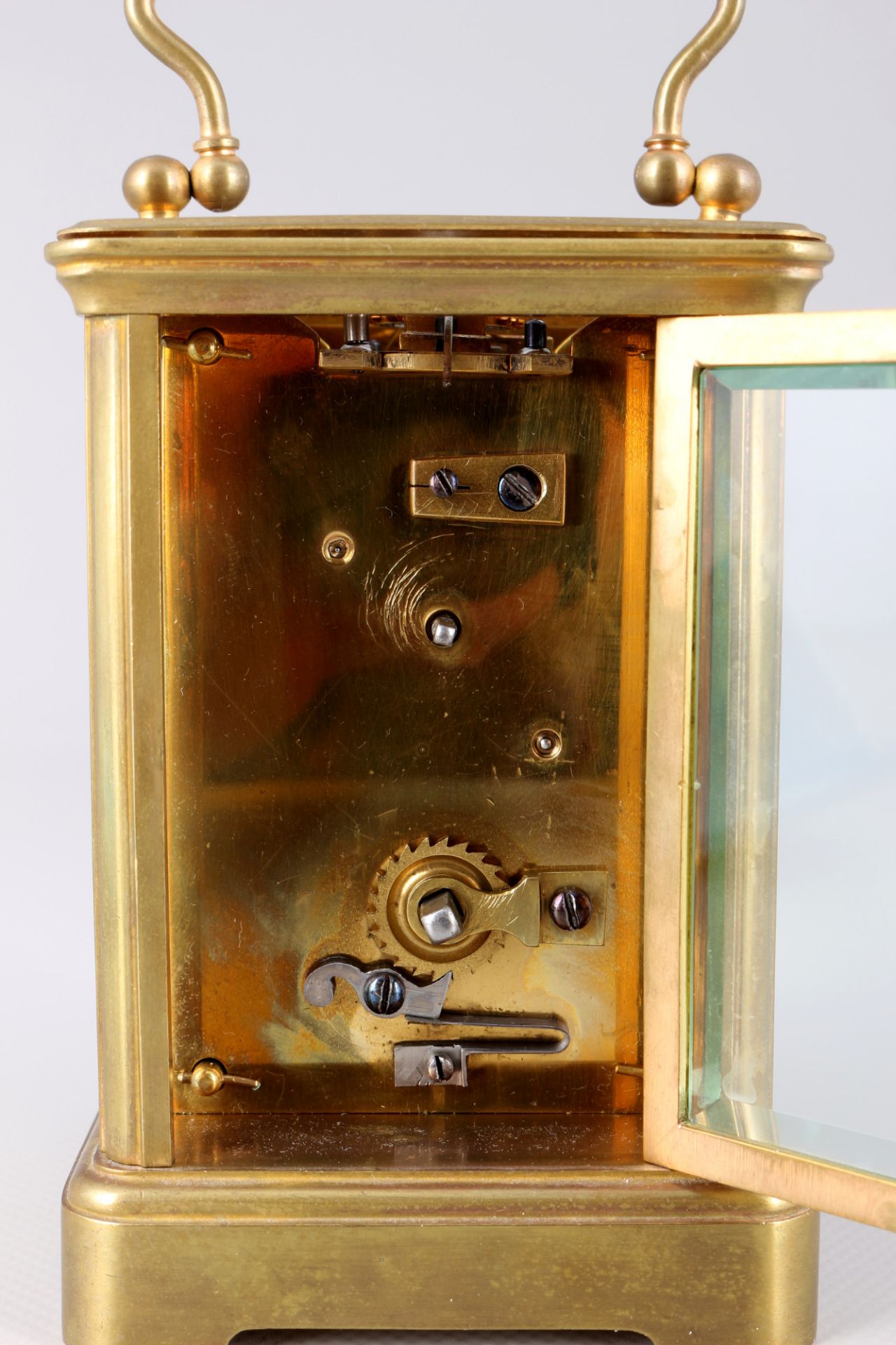 Carriage clock, England around 1900, Reiseuhr, - Image 5 of 7