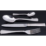 Christofle 4-piece cutlery set, 4-teiliges Besteckset,