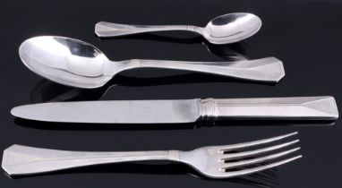 Christofle 4-teiliges Besteckset, 4-piece cutlery set,