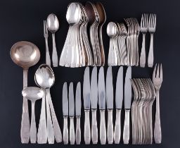 Christofle Art Deco Saigon 76-teiliges Besteck, France, cutlery,