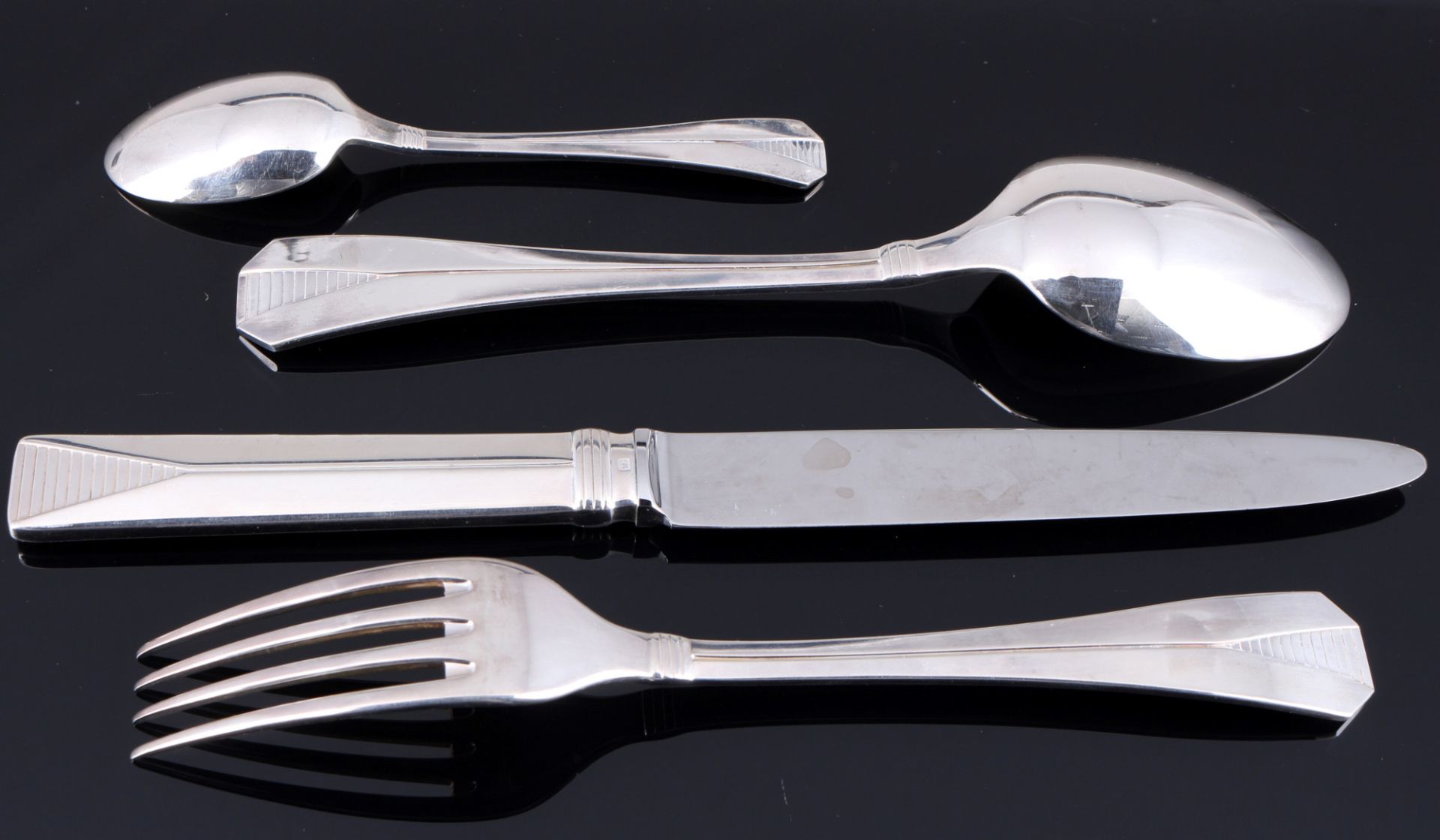 Christofle 4-piece cutlery set, 4-teiliges Besteckset, - Image 2 of 3