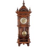 Kienzle wall clock around 1900, Regulator / Wanduhr um 1900,