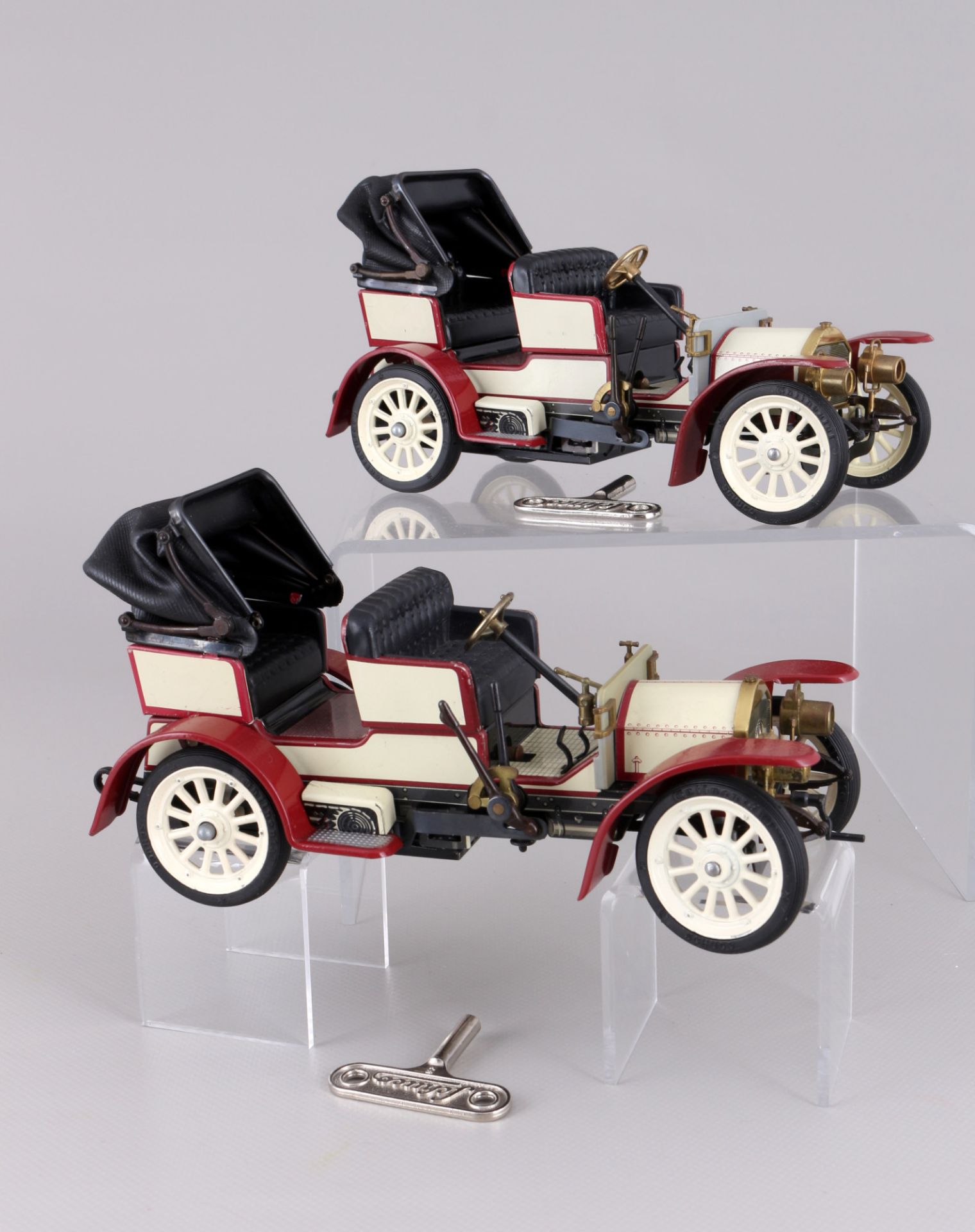 Schuco 6 oldtimer - Mercedes, Ford und Opel, old timer model cars, - Image 5 of 9