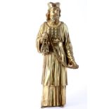 Unknown artist, large bronze king with incense of the magi, große Bronze König mit Weihrauch,