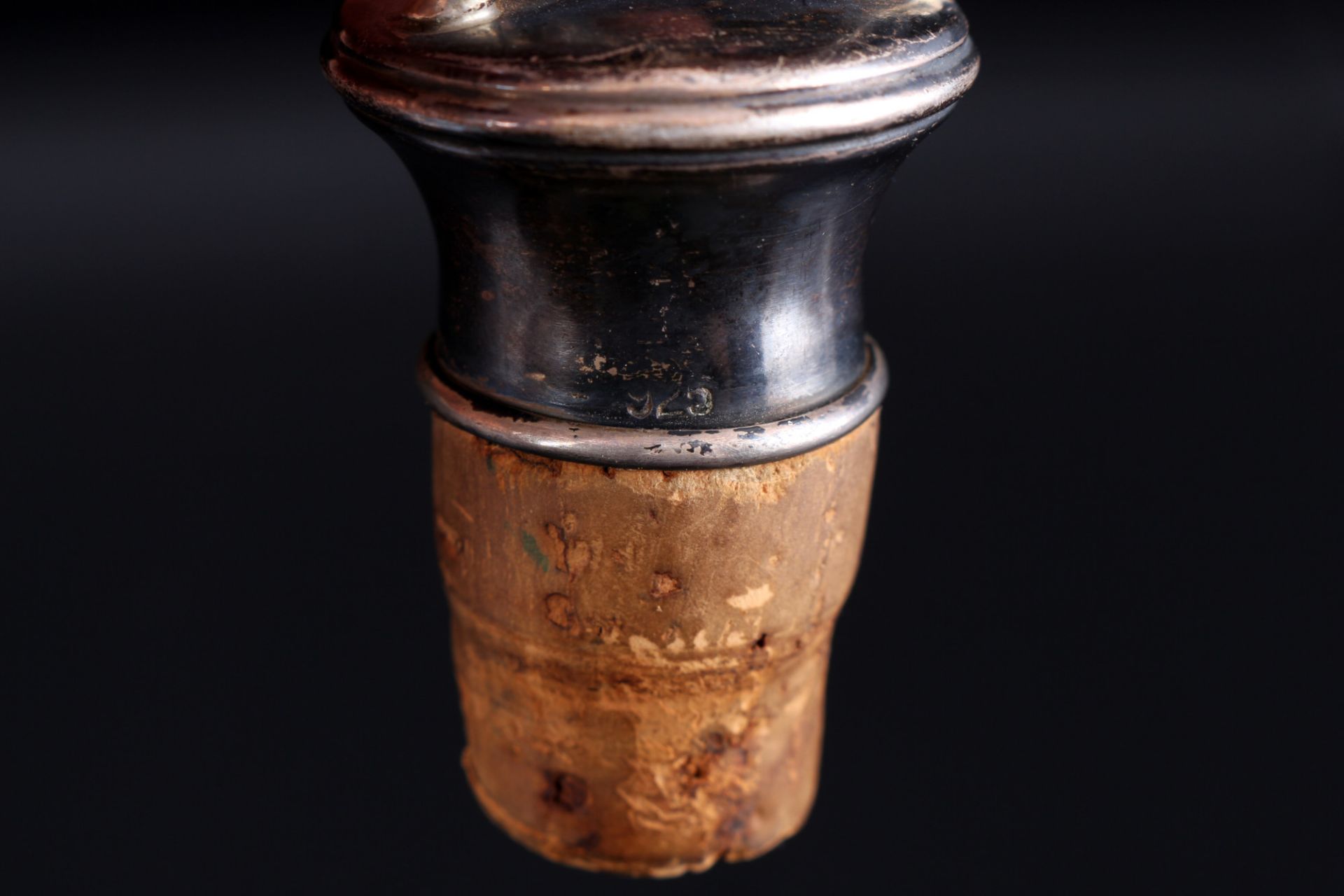 925 silver bottle cork as a horse, 925 Silber Pferd - Flaschenkorken, - Image 5 of 5