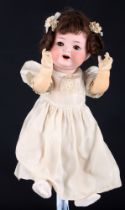 Heubach Köppelsdorf 342/4 Charakterpuppe Mädchen um 1920, character doll girl around 1920,