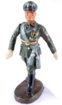 Elastolin Persönlichkeitsfigur Benito Mussolini vor 1945, personality figure,