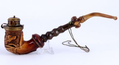 Meerschaum Tabakpfeife 19. Jahrhundert, tabacco pipe,