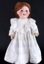 Heubach Köppelsdorf 300-7 große Charakterpuppe Mädchen, large character doll girl,