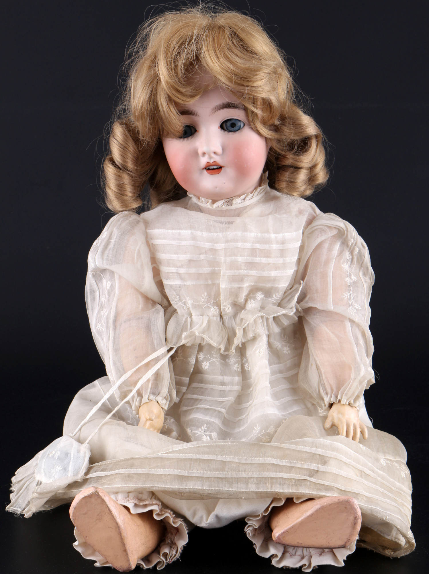 Queen Louise 100 character doll around 1920, probably Armand Marseille, Charakterpuppe um 1920, - Image 7 of 7