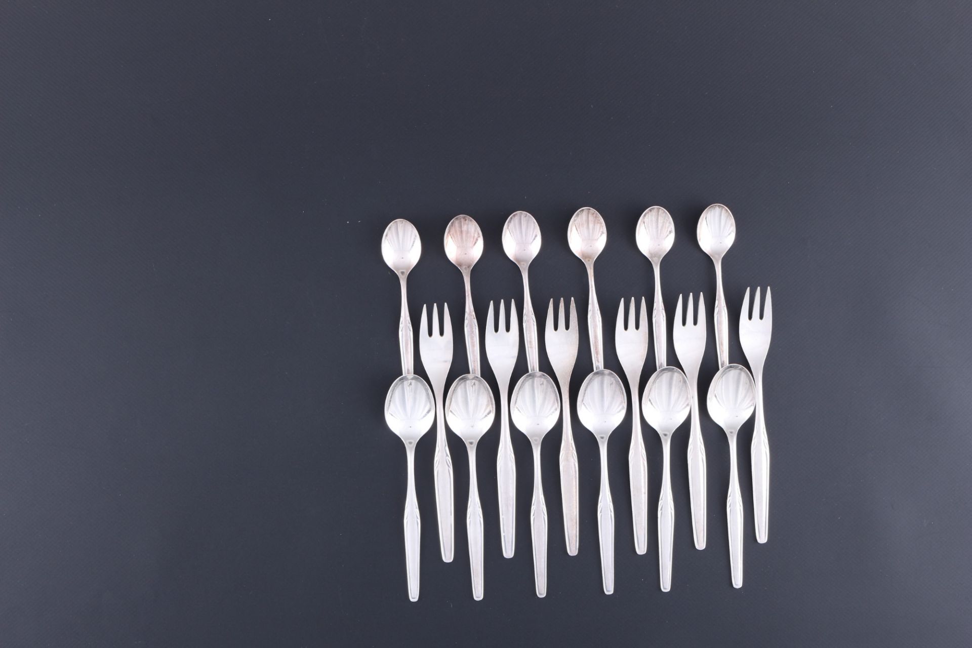 WMF Paris 800 silver cutlery for 6 persons, Silberbesteck für 6 Personen, - Image 4 of 5