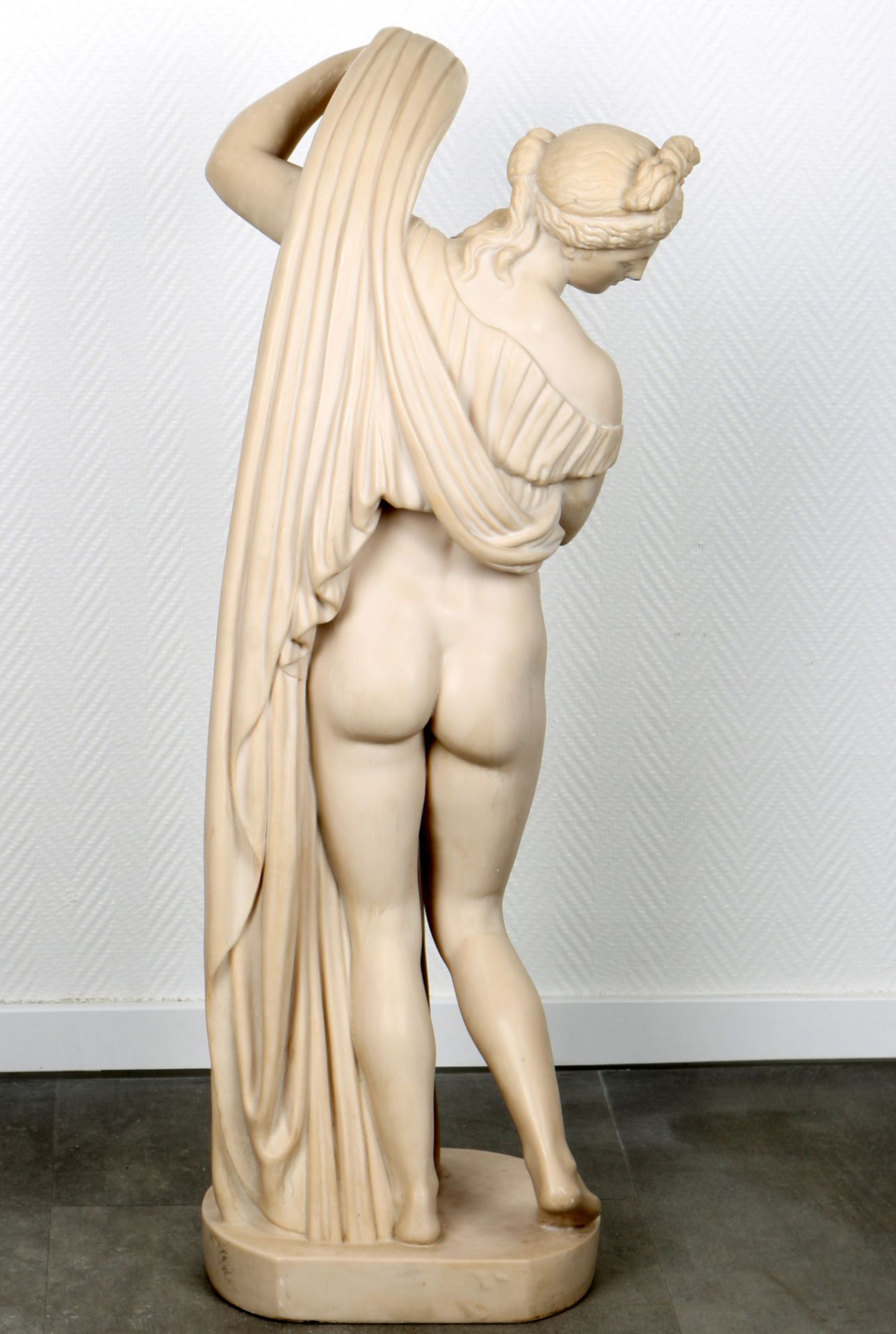 Large Venus Kallipygos / sicilian Aphrodite of Syracuse Skulptur H 91cm, Göttin Aphrodite, - Image 3 of 4