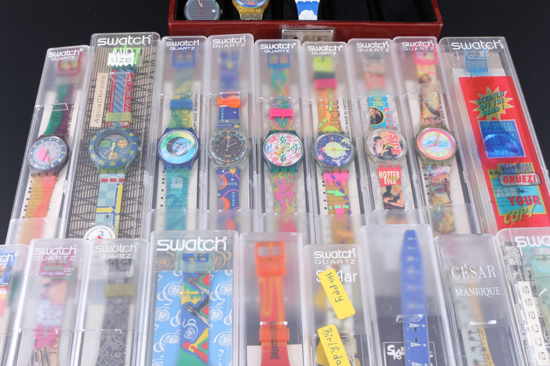 Swatch Sammlung - 24 Armbanduhren, wrist watch collection, - Bild 5 aus 7
