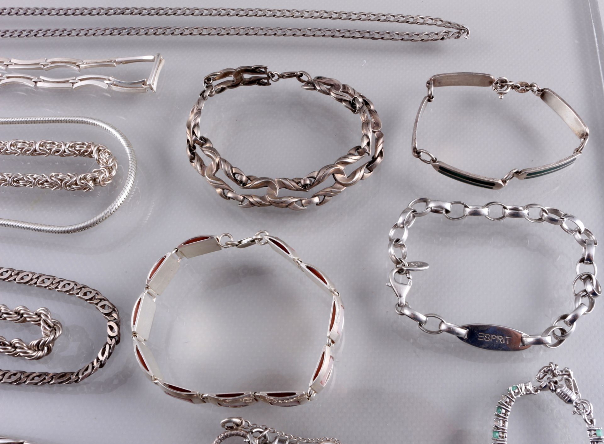 800-925 silver jewelry bundle, Silber Schmuck Konvolut, - Image 4 of 5