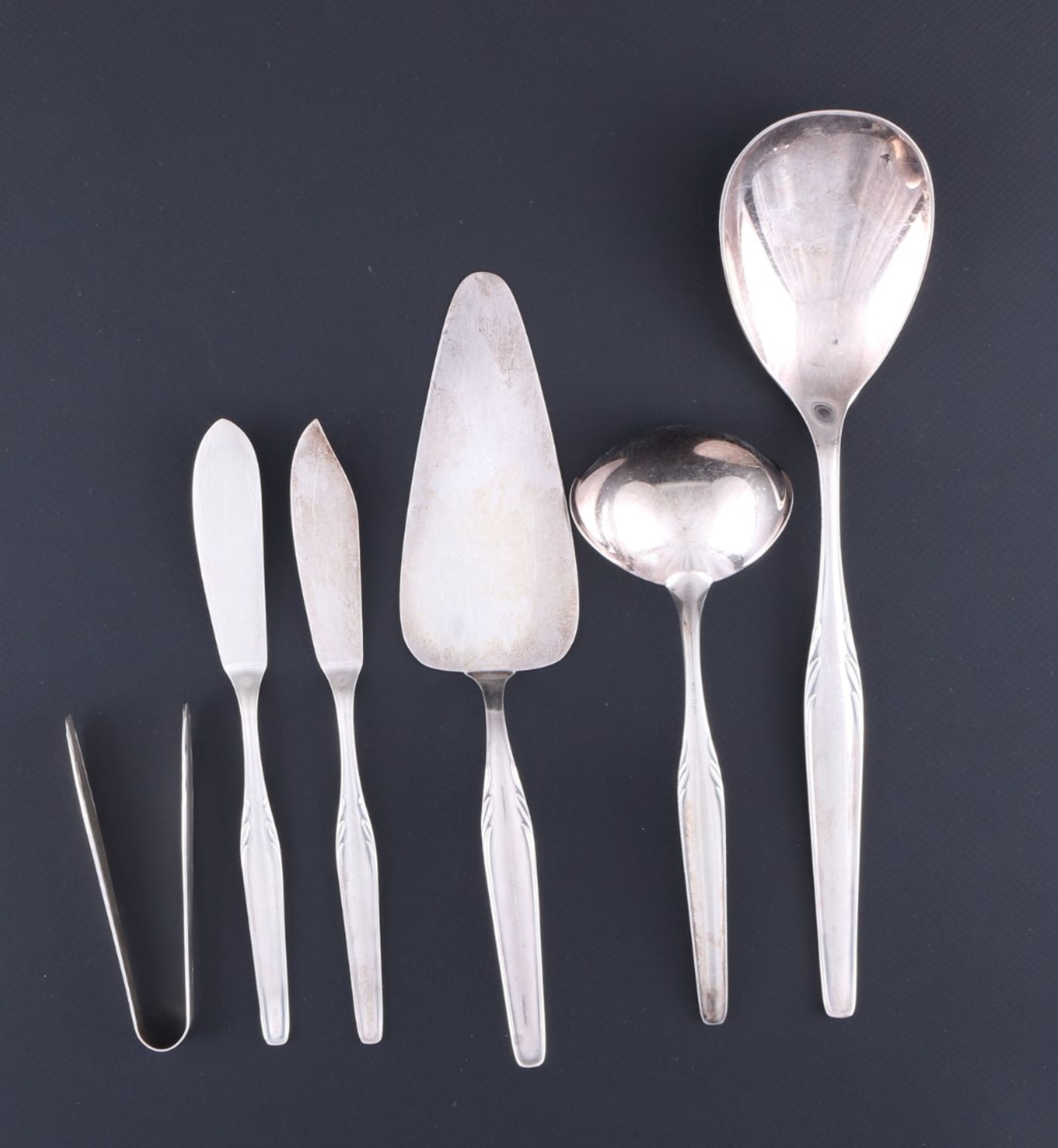 WMF Paris 800 silver cutlery for 6 persons, Silberbesteck für 6 Personen, - Image 3 of 5
