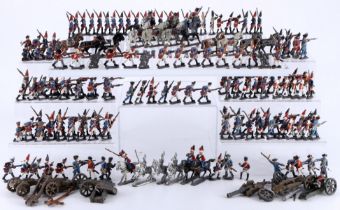 Große Zinnsoldaten / Bleisoldaten Sammlung, ca. 200-tlg, pewter soldiers figures,