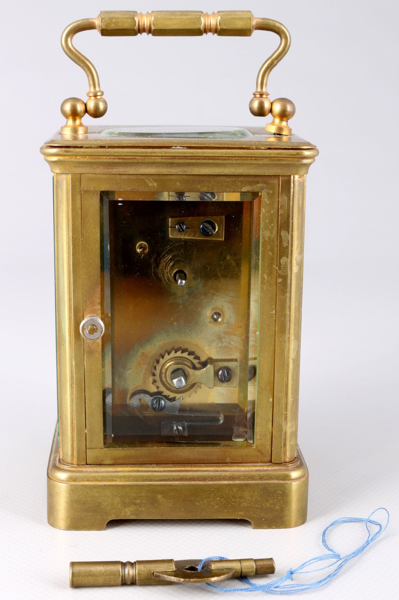 Carriage clock, England around 1900, Reiseuhr, - Image 4 of 7