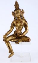 Nepal Bronze Green Tara around 1920,