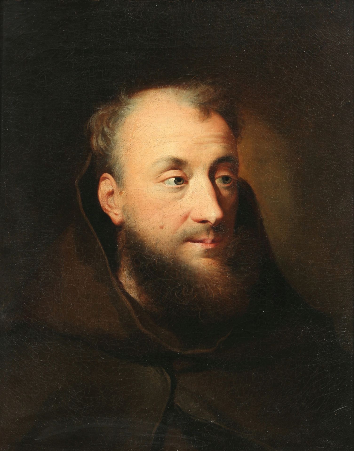 Old master 18th century, portrait of a clergyman,