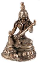 Ost-Tibet 18./19. Jahrhundert Bronze Tara Göttin, bronze hinduism sculpture,