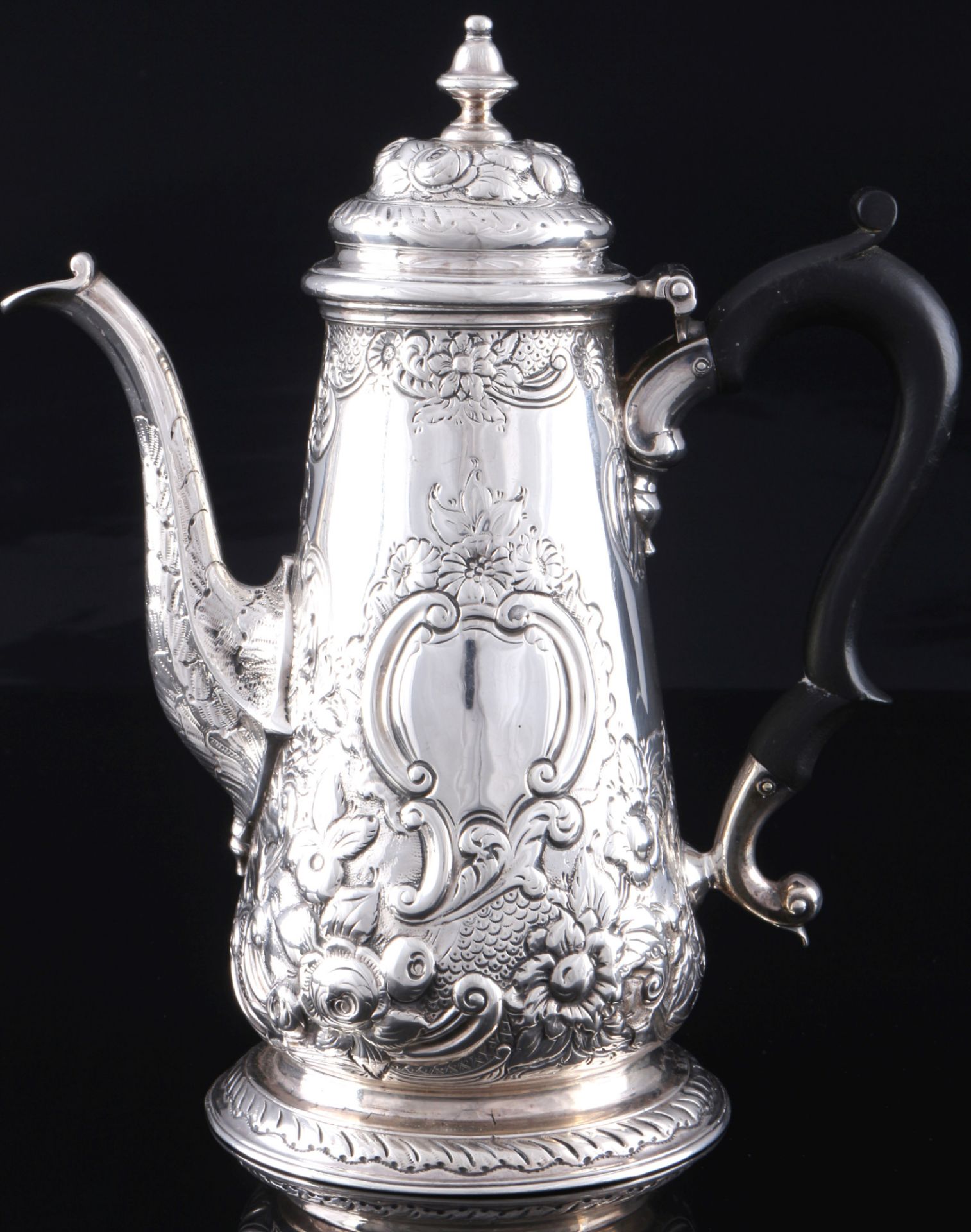 England George II coffeepot 18th century,