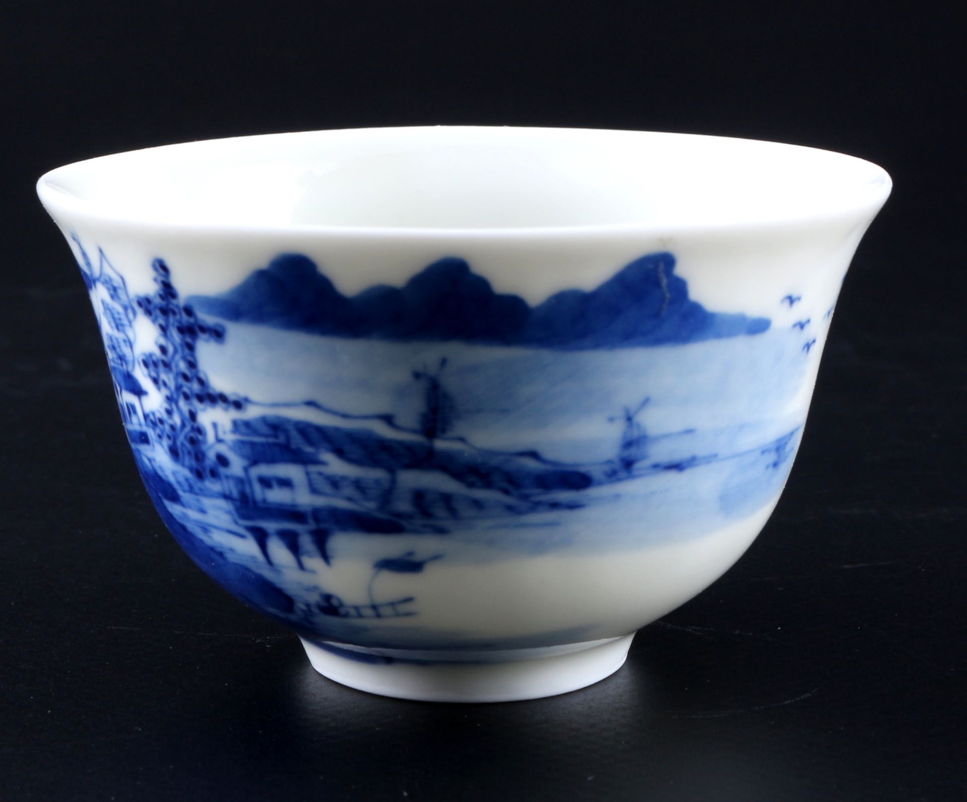 China Becher blau-weiß Kangxi Periode 17. Jahrhundert, - Bild 2 aus 4