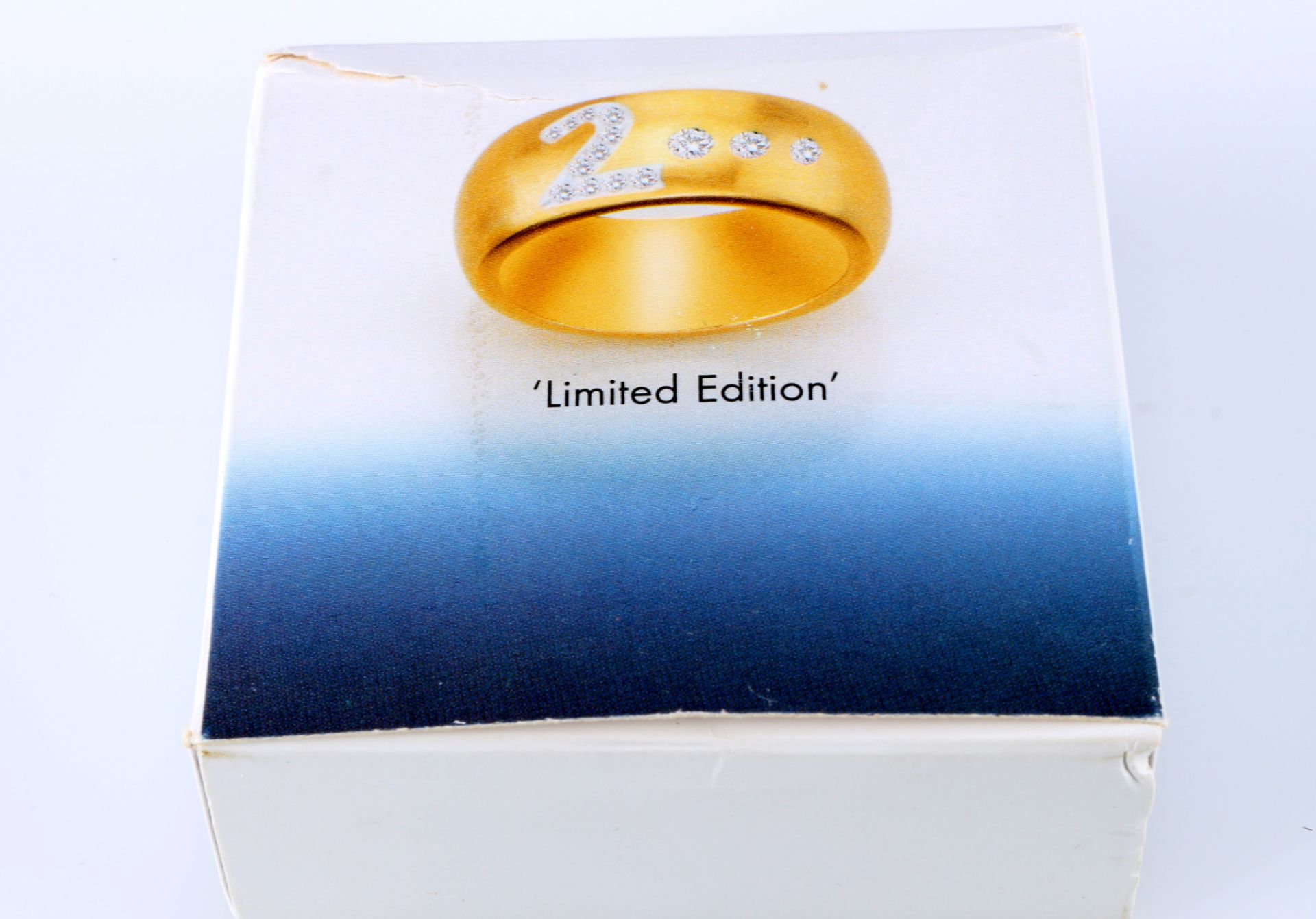 585 gold millennium diamond ring 0.2ct, - Image 4 of 4