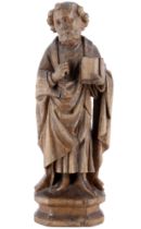 Heiligenfigur Barock 17./18. Jahrhundert Heiliger Petrus,