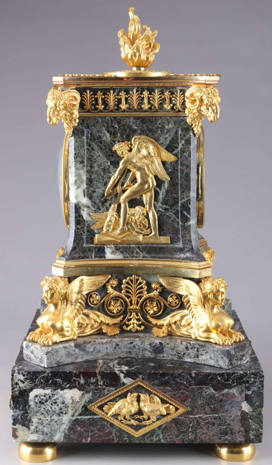 Imposante Pendule Louis XVI, Frankreich 19. Jahrhundert, - Bild 7 aus 12
