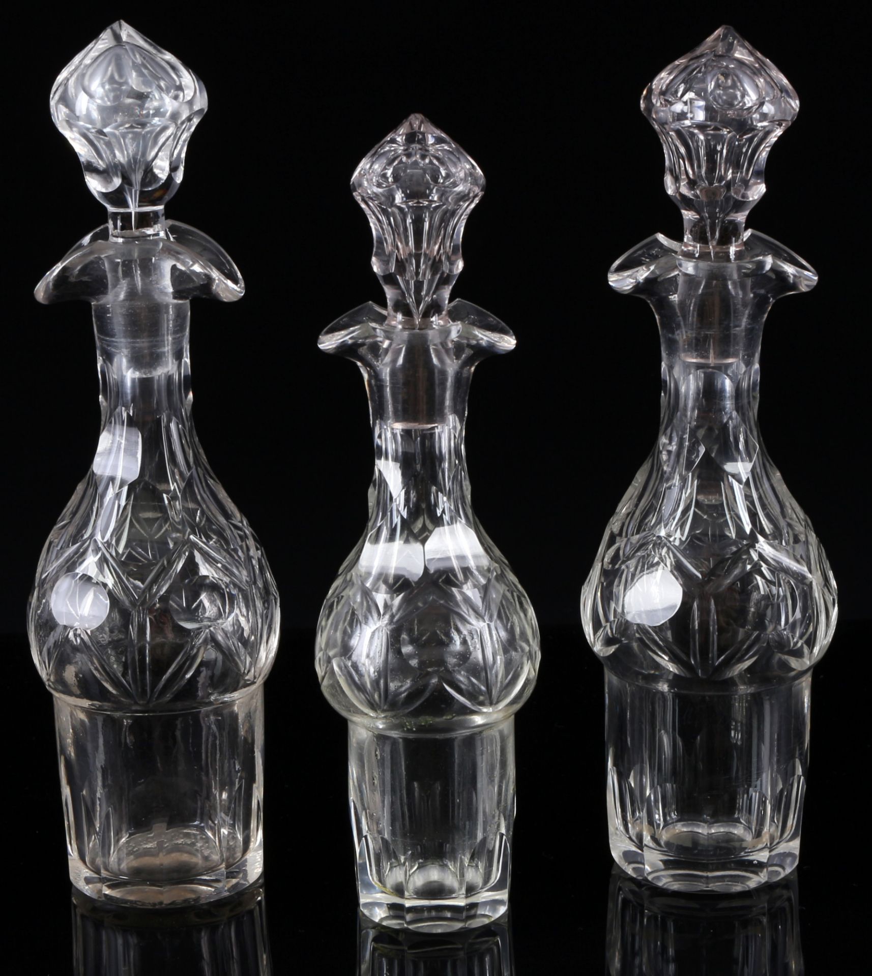 Victorian cruet set with 6 bottles, - Image 4 of 5