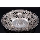 835 silver Art Nouveau cherub bowl,