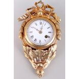 <br>Small cartel clock, Hovenschol, Sweden around 1800, Kleine Carteluhr, Hovenschol,