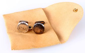 Bulgari 925 silver cufflinks,