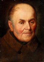 Baptist TUTTINE (1838-1889) portrait of a man dated 1865,Herrenbildnis 19. Jahrhundert,
