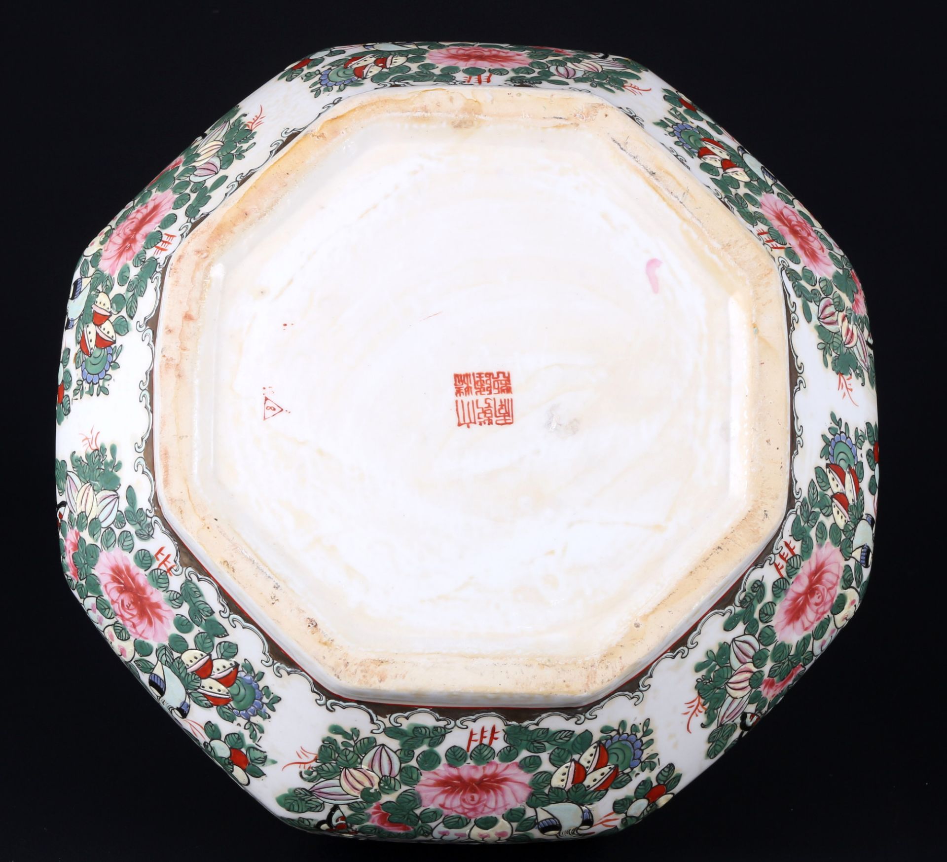 China große Deckeldose Kangtong Art Qing Dynastie 19. Jahrhundert, - Bild 6 aus 7