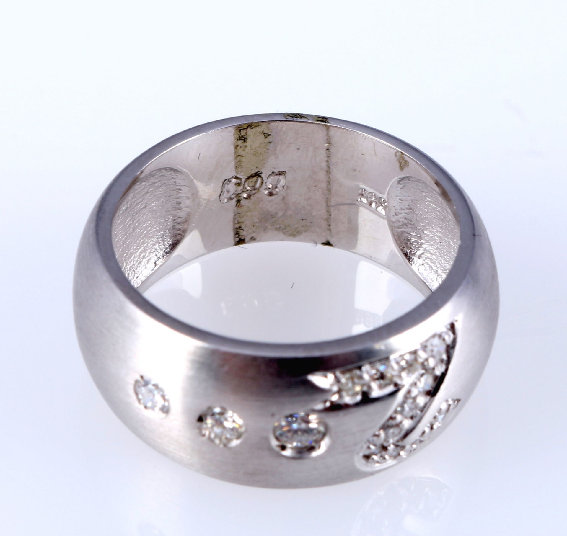 585 gold millennium diamond ring 0.2ct, - Image 3 of 4