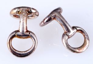 Hermes 925 silver cufflinks,