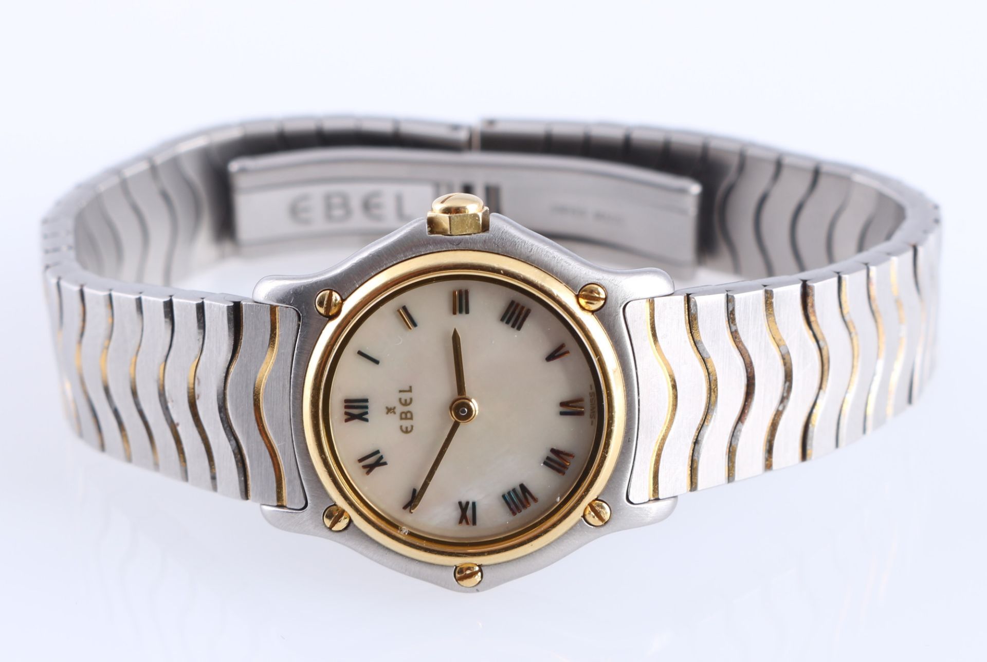 Ebel Damen Armbanduhr mit Perlmuttzifferblatt, - Bild 4 aus 5
