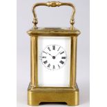 French carriage clock A. DUMAS around 1880, Reiseuhr,