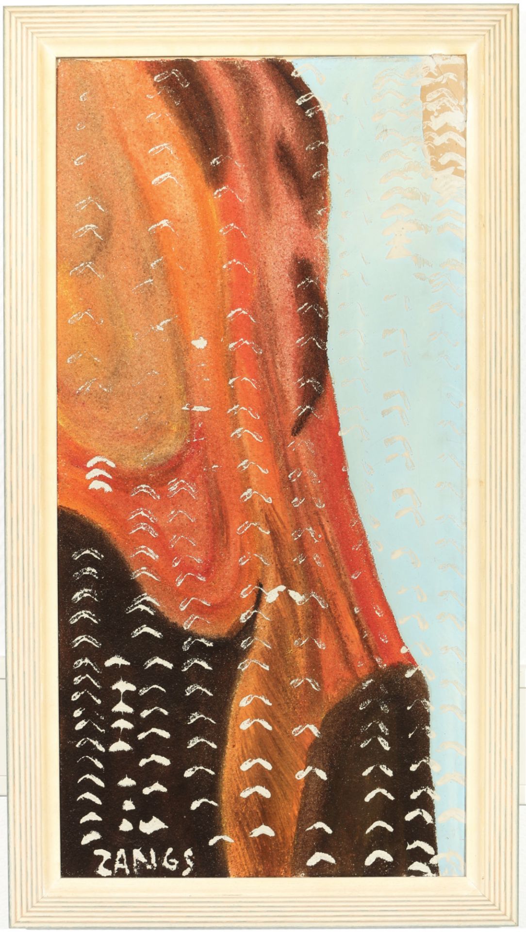 Herbert ZANGS (1924-2003) Komposition mit Kies und Öl, - Bild 2 aus 4